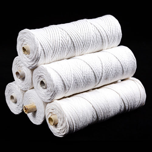 flat braided cotton wicks